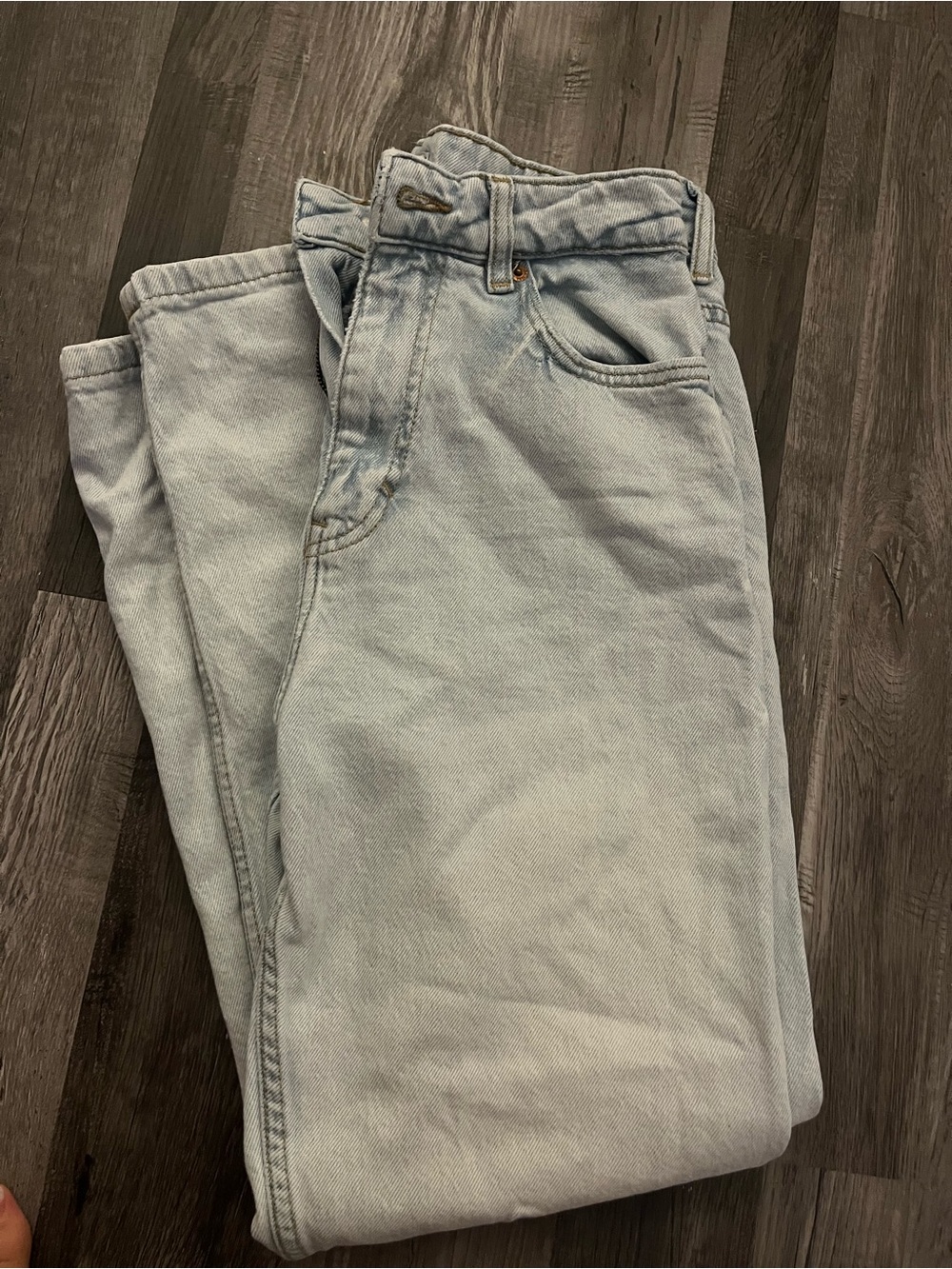 Zara Light Blue Relaxed Men's Jeans